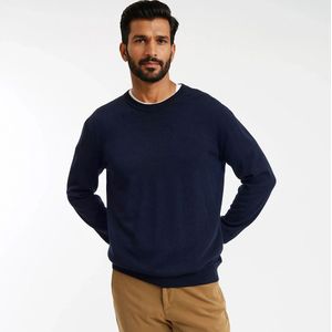 La Redoute Collections - Signature BASTIEN - Trui - Marineblauw - Merinoswol