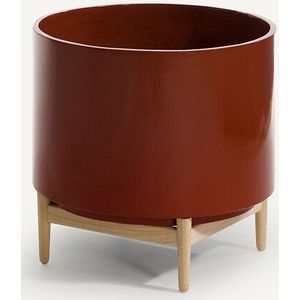 Florian AM.PM - Bloempot - Kastanje Kleur - Hevea Materiaal