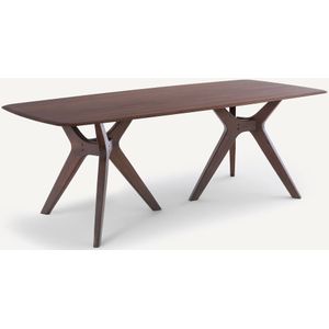 Maricielo - Rechthoekige Tafel - Kastanje - Massief Notenhout