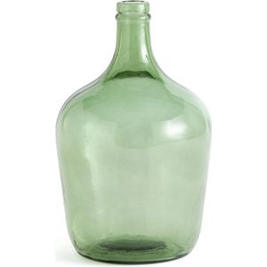 Vaas dame-jeanne in glas H31 cm, Izolia LA REDOUTE INTERIEURS. Glas materiaal. Maten één maat. Groen kleur