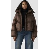 Levi's - WESTERN BUBBLE SHORTIE - Donsjas - Kastanje kleur - Kort