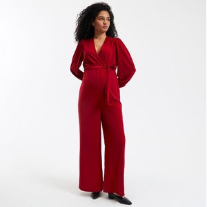 LA REDOUTE COLLECTIONS - Jumpsuit - Bordeaux Rood - Polyester