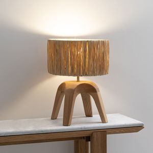 Lamp Leonti AM.PM. Licht hout materiaal. Maten één maat. Beige kleur