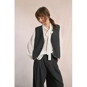 MOLLY BRACKEN - Mouwloos Vest - Grijs - Polyester