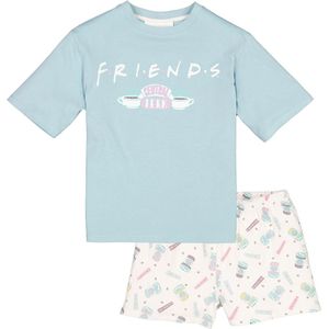 Pyjashort Friends FRIENDS. Katoen materiaal. Maten XS. Blauw kleur