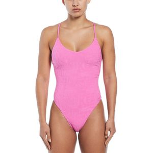 NIKE - Badpak Retro Flow - Roze - 93% Polyester, 7% Elasthan