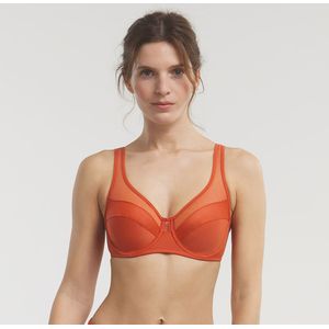 DIM - Generous - Omsluitende BH - Terracotta - Polyamide