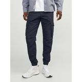 Cargo broek JACK & JONES. Katoen materiaal. Maten L. Blauw kleur