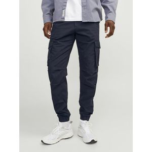 Cargo broek JACK & JONES. Katoen materiaal. Maten L. Blauw kleur