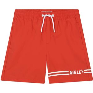 Zwemshort AIGLE.  materiaal. Maten 6 jaar - 114 cm. Rood kleur