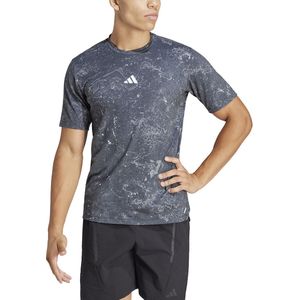 T-shirt korte mouwen voor training adidas Performance. Polyester materiaal. Maten M. Zwart kleur