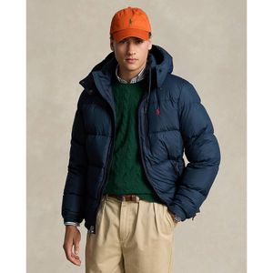 Polo Ralph Lauren - Jassen - Blauw - Dons - Afneembare Capuchon