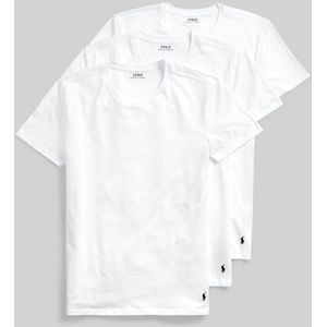 Set van 3 T-shirts met ronde hals POLO RALPH LAUREN. Katoen materiaal. Maten L. Wit kleur