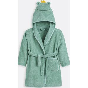 LA REDOUTE INTERIEURS - Rainette - Badjas - Grijsgroen - Biologisch Katoen