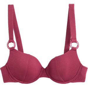 La Redoute X ANJA - Bikini BH - Bordeaux - Polyamide/Elasthan