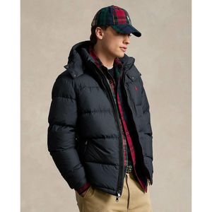Donsjas El Cap met afneembare kap POLO RALPH LAUREN. Polyester materiaal. Maten L. Zwart kleur