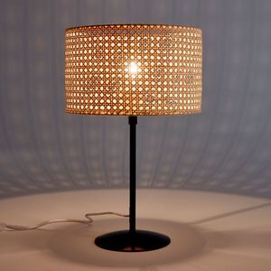 Hanglamp in rotan  Ø40 cm, Dolkie LA REDOUTE INTERIEURS. Rotan materiaal. Maten één maat. Beige kleur
