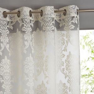 SO'HOME - Arabesque - Glasgordijn - Ivoor - Jacquard