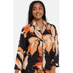 PURE CHIC SANS COMPLEXE - Blouse met Mouwen - Blauw - Viscose