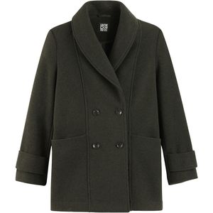 LA REDOUTE COLLECTIONS - Halflange Caban - Kakigroen - Polyester