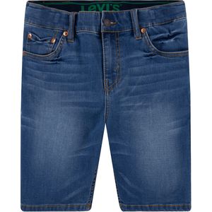 Short in jeans LEVI'S KIDS. Katoen materiaal. Maten 14 jaar - 162 cm. Blauw kleur