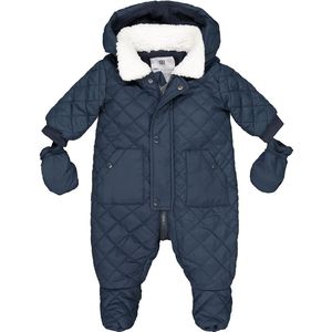 Pilotenpakje met kap LA REDOUTE COLLECTIONS. Polyester materiaal. Maten 2 jaar - 86 cm. Blauw kleur