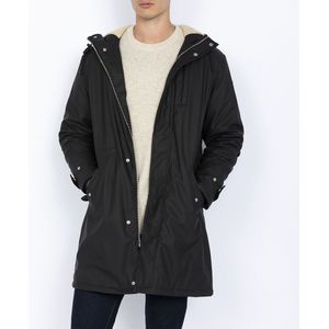 Parka in stof met rubberen coating Harvey SCHOTT. Polyester materiaal. Maten M. Zwart kleur