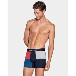 Bedrukte boxershort EDEN PARK. Katoen materiaal. Maten M. Rood kleur