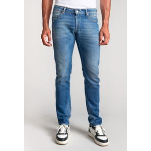 Rechte jeans 800/12 jogg LE TEMPS DES CERISES. Katoen materiaal. Maten 32 (US) - 46 (EU). Blauw kleur