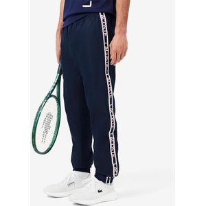 LACOSTE - Sportbroek - Marineblauw - Polyester