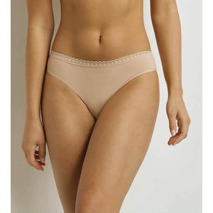DIM - Tanga Daily Micro - Invisible - Microfibre - Détail Dentelle - Confort Quotidien