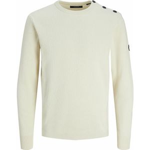 JACK & JONES - Tricot Trui - Gestreept - Ronde Hals - Katoen