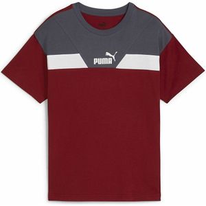 T-shirt met korte mouwen PUMA. Katoen materiaal. Maten 8 jaar - 126 cm. Rood kleur