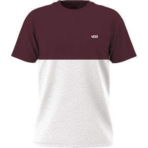 T-shirt met korte mouwen, colorblock VANS. Katoen materiaal. Maten XXL. Wit kleur