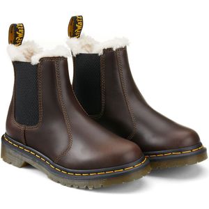 Boots chelsea 2976 Leonore in leer Orleans DR. MARTENS. Leer materiaal. Maten 42. Groen kleur