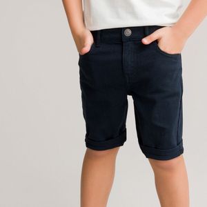 Bermuda in jeans LA REDOUTE COLLECTIONS. Katoen materiaal. Maten 10 jaar - 138 cm. Blauw kleur