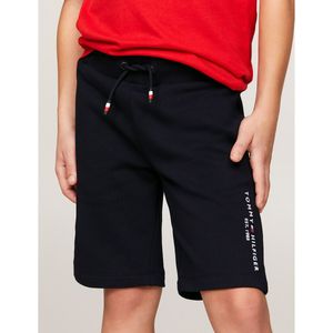 Short in molton TOMMY HILFIGER. Geruwd molton materiaal. Maten 16 jaar - 174 cm. Blauw kleur