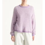 American Vintage - NENYBAY - Gebreide Trui - Violet - Alpaca Materiaal