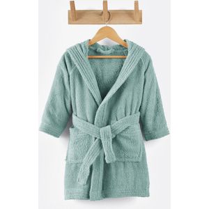 Scenario - Badjas met Kap - Celadon - Katoen - 350 g/m²