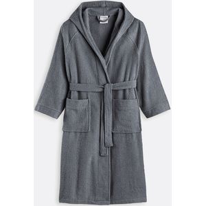 Scenario - Kamerjas met Kap - Donkergrijs - 100% Katoen - Badstof 350 g/m²