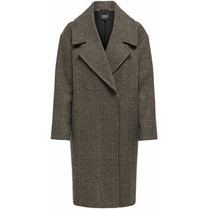 ONLY - Tussenmantel - Ombergrijs - Klassieke Mantel