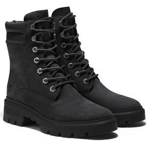 Leren boots Cortina Valley 6in BT WP TIMBERLAND. Leer materiaal. Maten 36. Zwart kleur