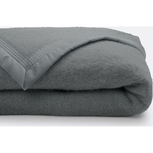 La Redoute Interieurs - Deken - Grijs - 100% Scheerwol - Woolmark 350 gr/m²