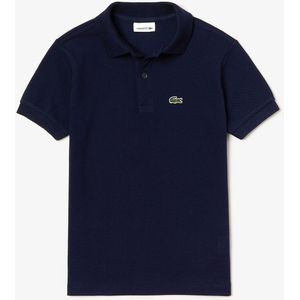 Polo met korte mouwen LACOSTE. Katoen materiaal. Maten 14 jaar - 162 cm. Blauw kleur