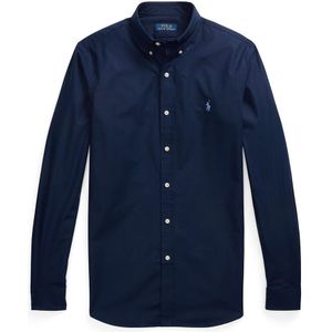 Recht hemd met lange mouwen POLO RALPH LAUREN. Katoen materiaal. Maten S. Blauw kleur