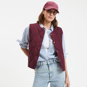 LA REDOUTE COLLECTIONS - Bodywarmer - Rood - Polyester