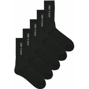 JACK & JONES - Kousen - Zwart - Set van 5 paar - Katoen