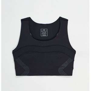 Sportbustier, hoge steun. CHAMPION. Polyamide materiaal. Maten XS. Zwart kleur