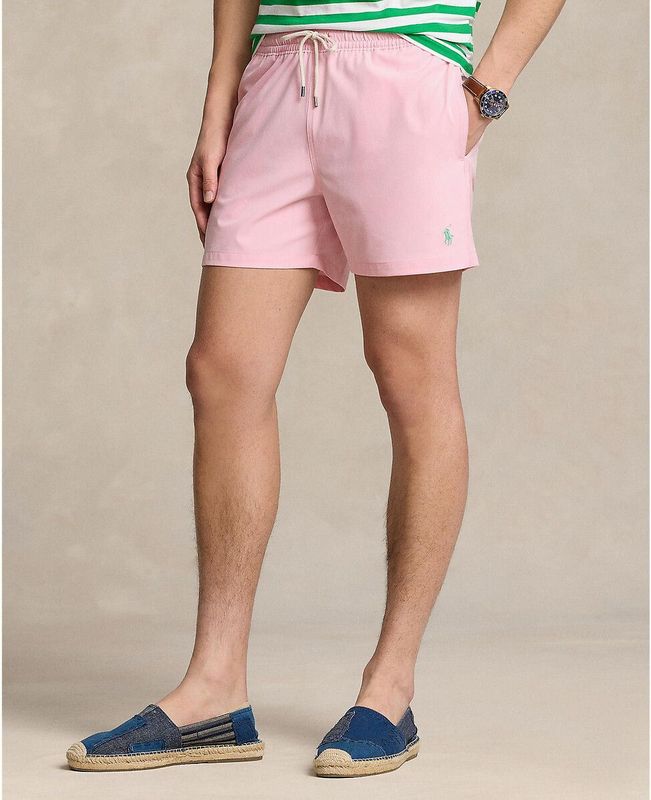 Zwemshort met aantrekkoord POLO RALPH LAUREN.  materiaal. Maten XXL. Roze kleur