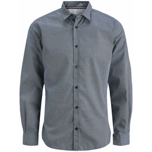 Jack & Jones - Matheo Print Detail - Overhemd - Slim Fit - Lange Mouwen